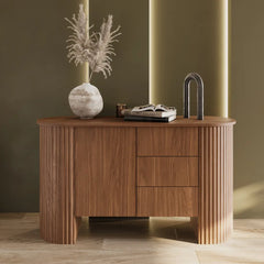 Cavo Chest Of Drawers 139cm in Oak Walnut, image 8