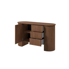 Cavo Chest Of Drawers 139cm in Oak Walnut, image 3