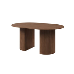 Cavo Extending Dining Table 120cm in Oak Walnut, image 8