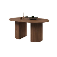 Cavo Extending Dining Table 120cm in Oak Walnut, image 9