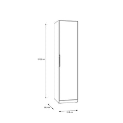 Cadixo Hinged Door Wardrobe 51cm, image 6