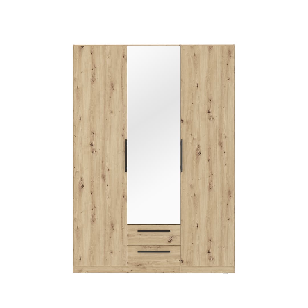 Cadixo Hinged Door Wardrobe 151cm, image 4