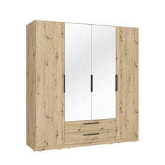 Cadixo Hinged Door Wardrobe 200cm, image 2