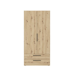 Cadixo Hinged Door Wardrobe 101cm [Drawers], image 4