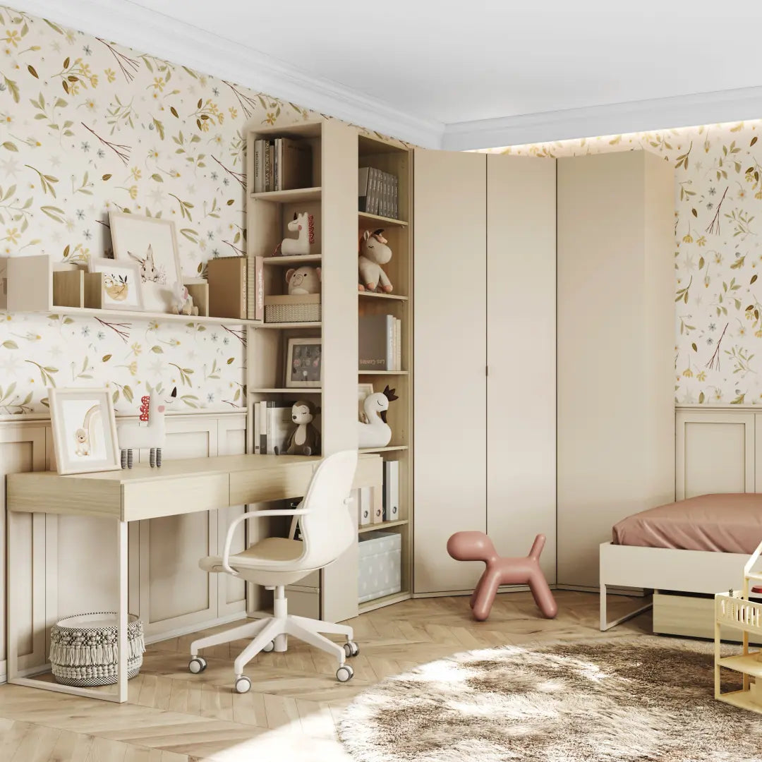Charlie CH-04 Hinged Wardrobe 100cm
