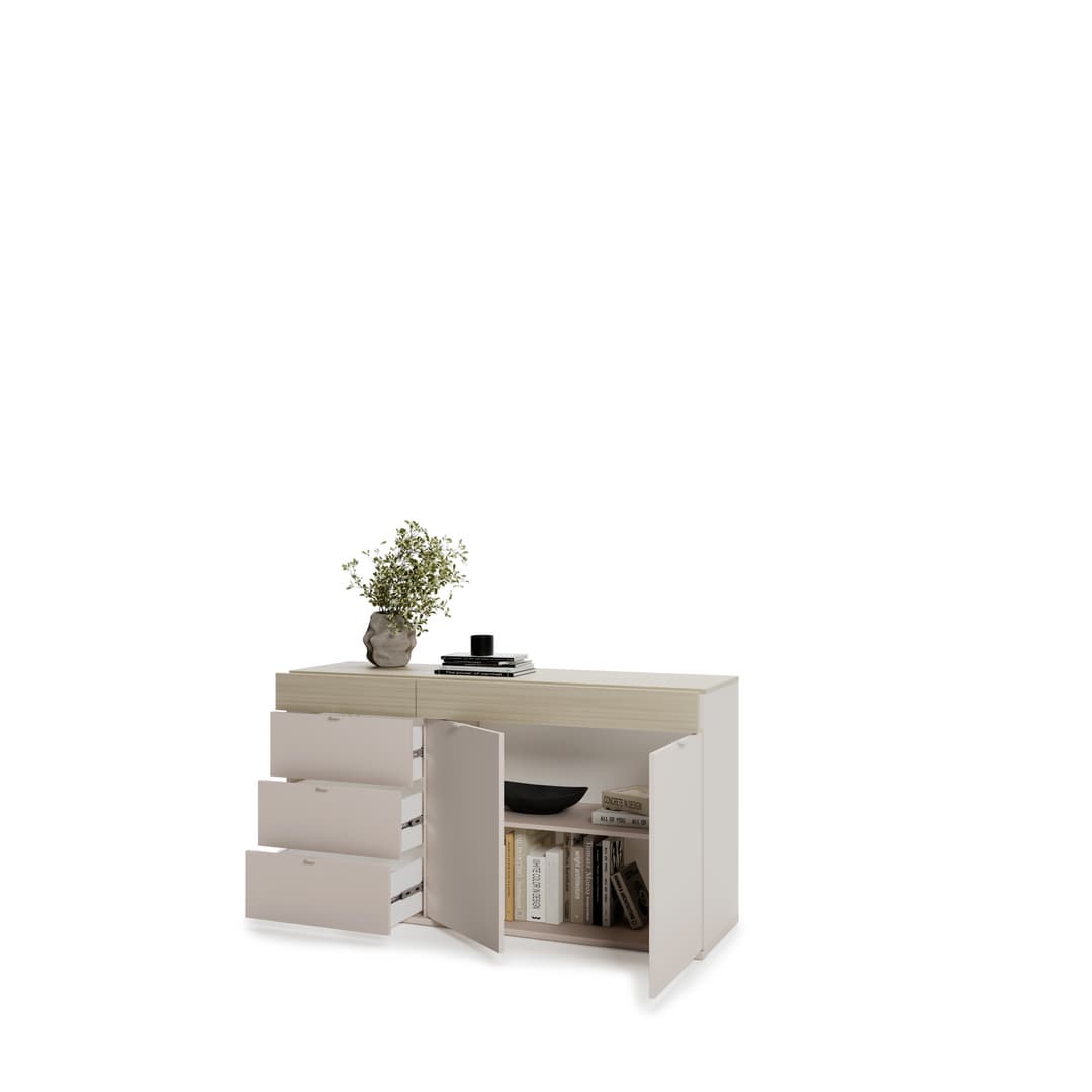 Charlie CH-33 Sideboard Cabinet 157cm in Cashmere, image 3