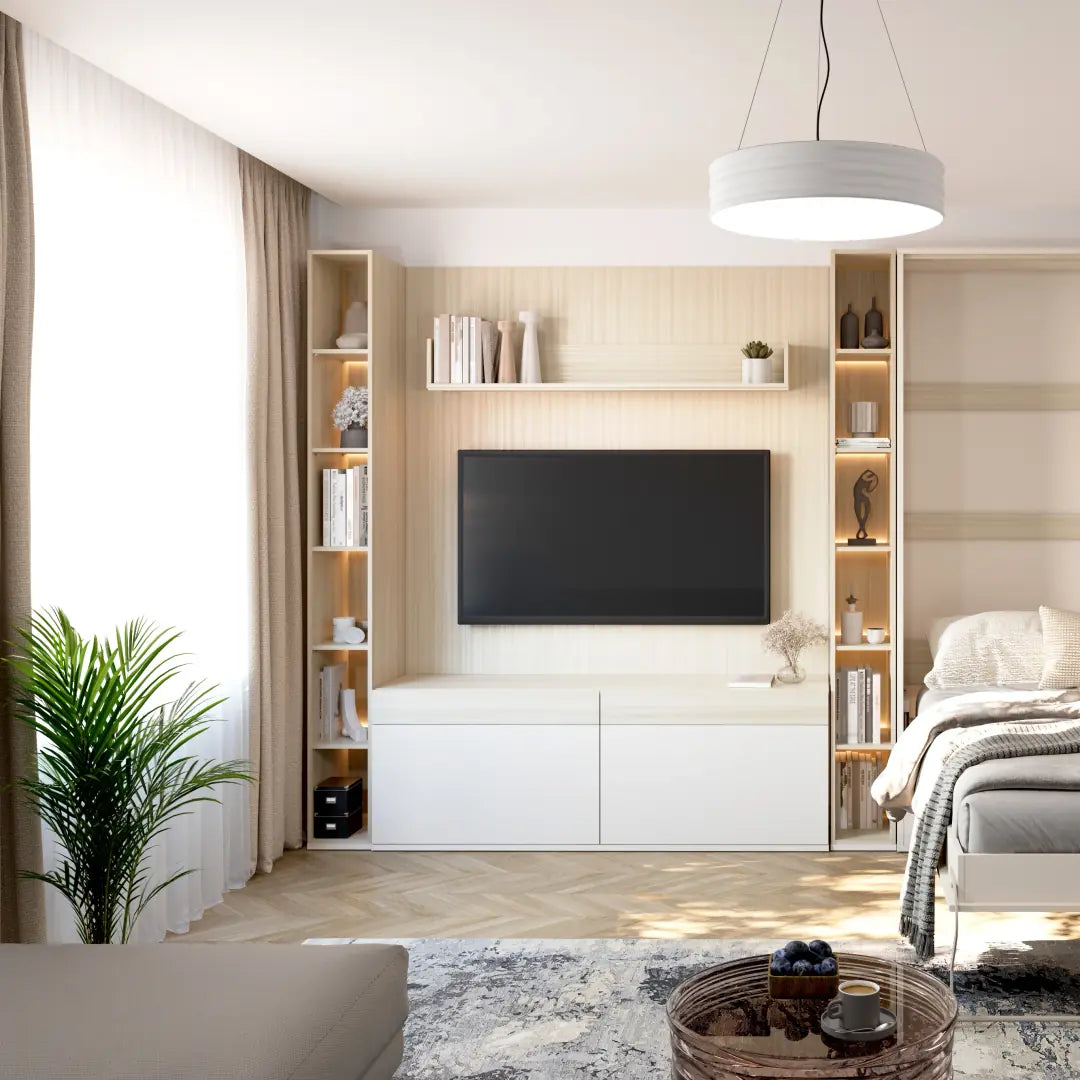 Charlie CH-07 Vertical Wall Bed Concept 140cm