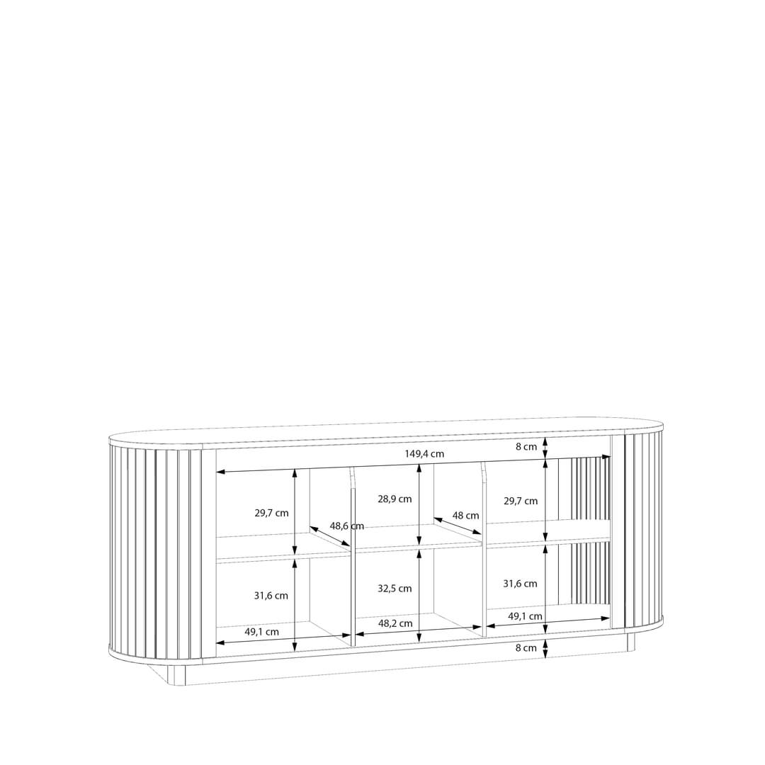 Chikuma Sideboard Cabinet image