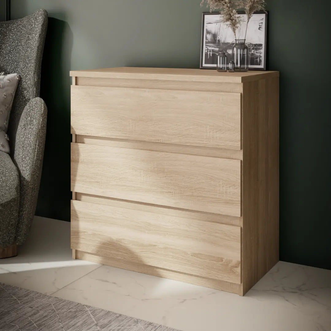 Chelsea Chest Of Drawers 77cm in Oak Sonoma, image 10