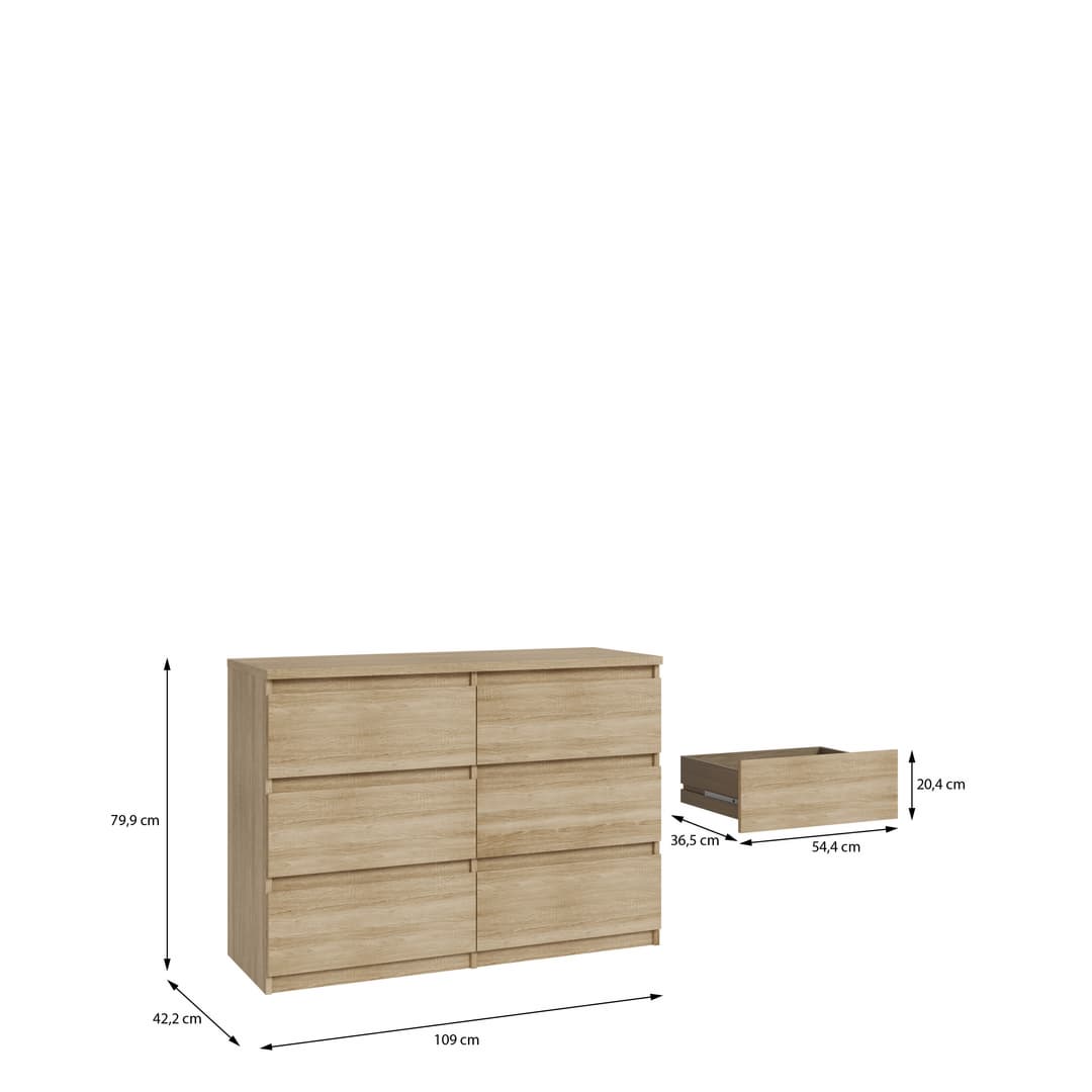Chelsea Chest Of Drawers 110cm, image 15