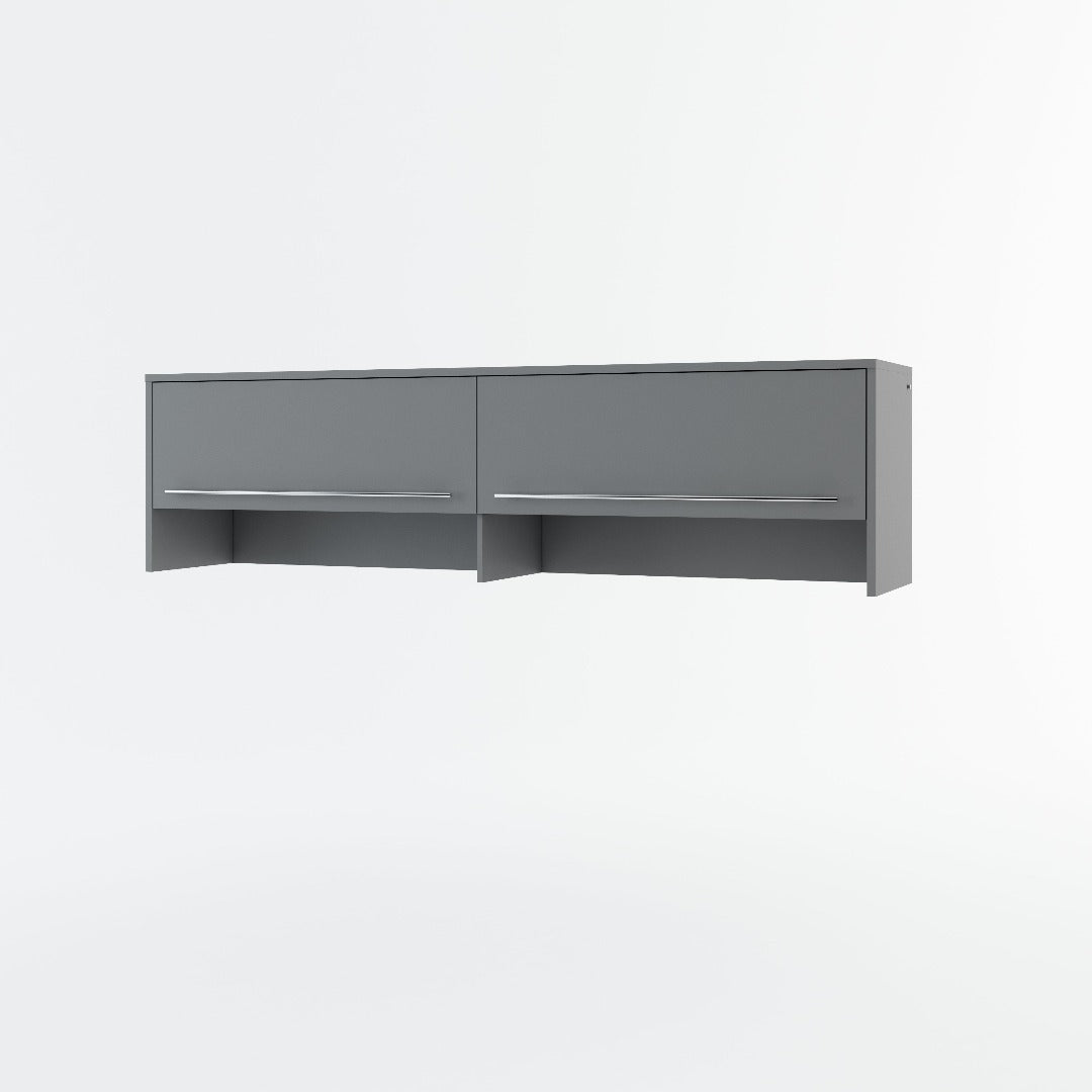 CP-04 Horizontal Wall Bed Concept Pro 140cm with Over Bed Unit