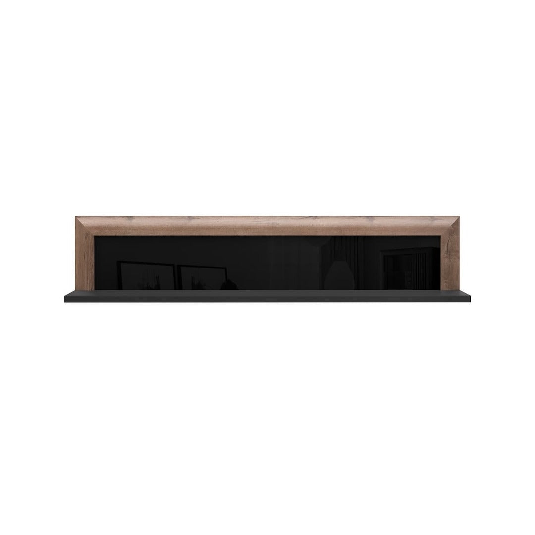 Savona Floating Shelf 133cm in Black, image 2