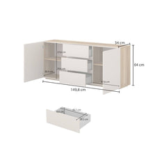 Criss Sideboard Cabinet 150cm