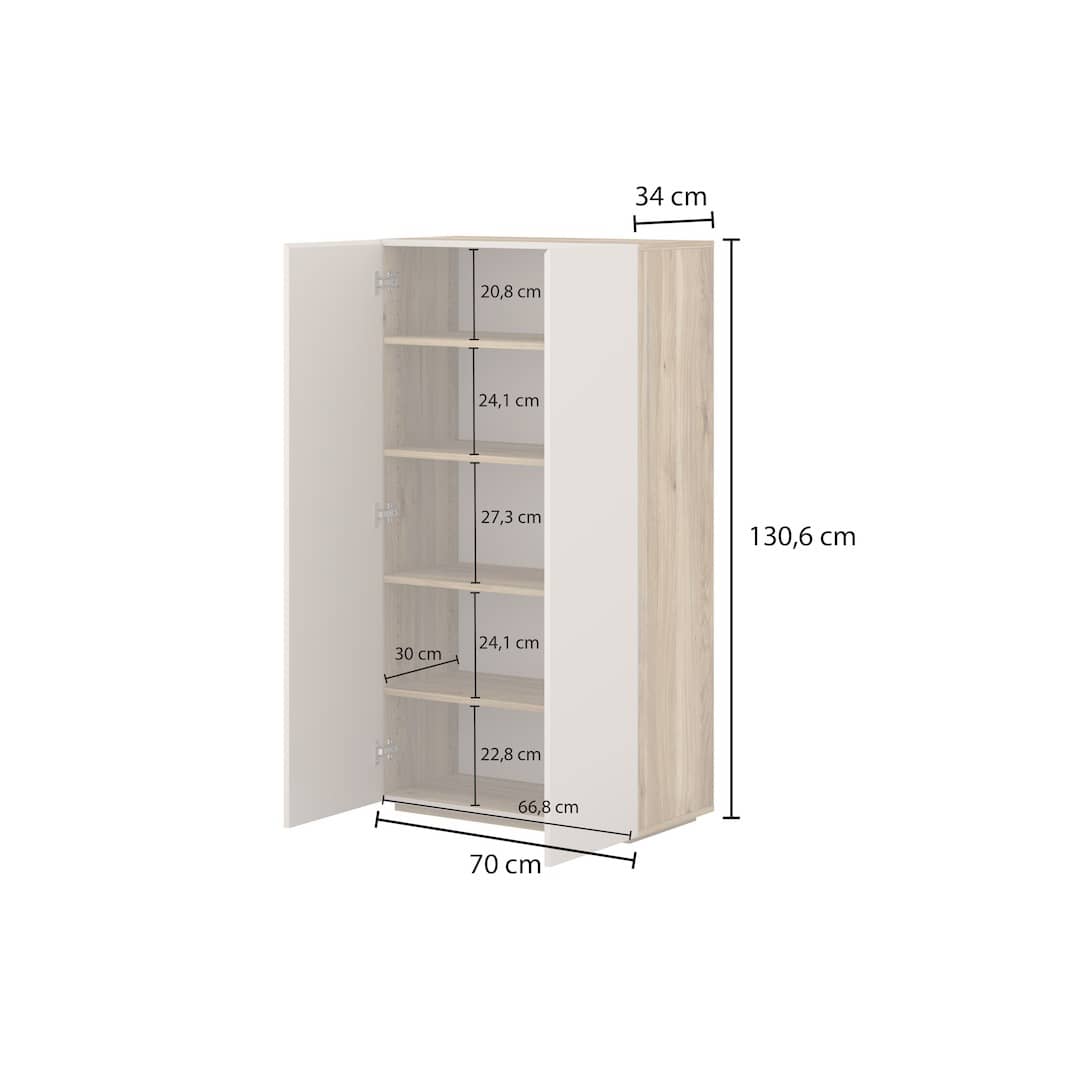 Criss Highboard Cabinet 70cm