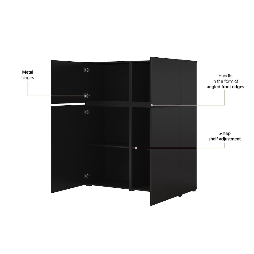 Kross 76 Highboard Cabinet 119cm