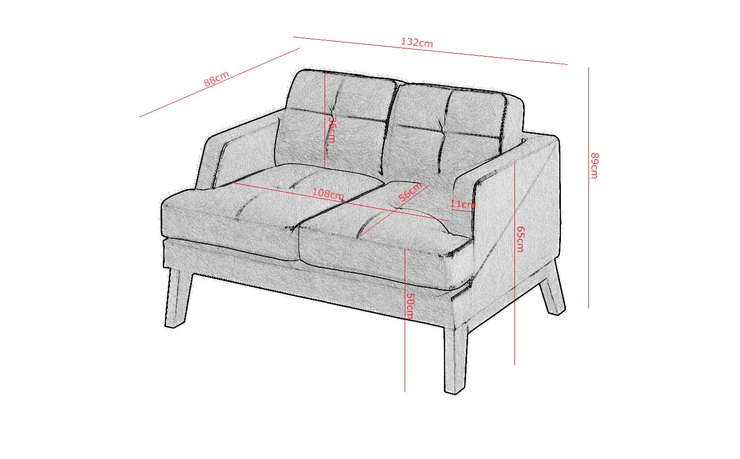Carlo II Sofa
