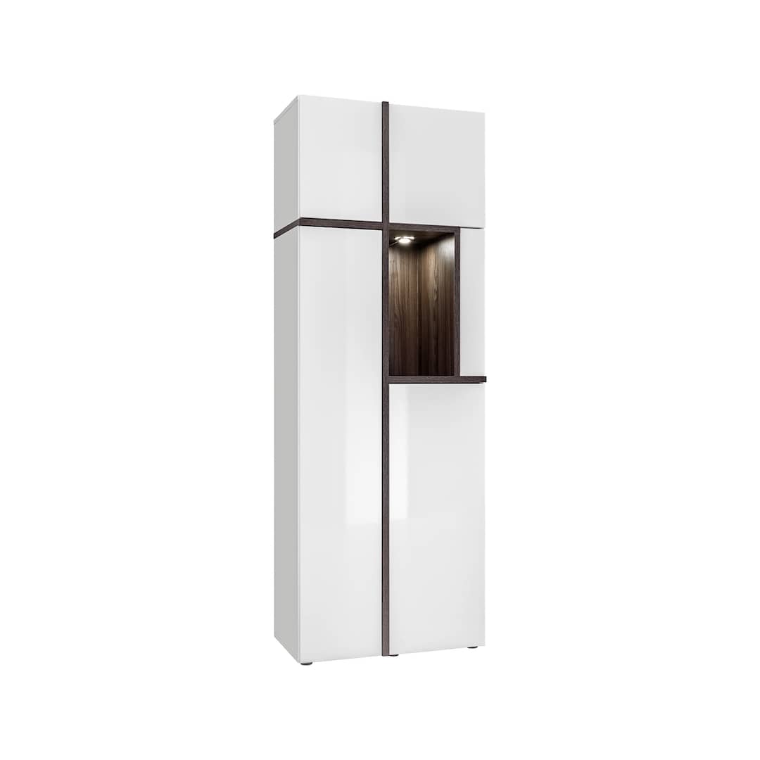 Cross Tall Display Cabinet 70cm