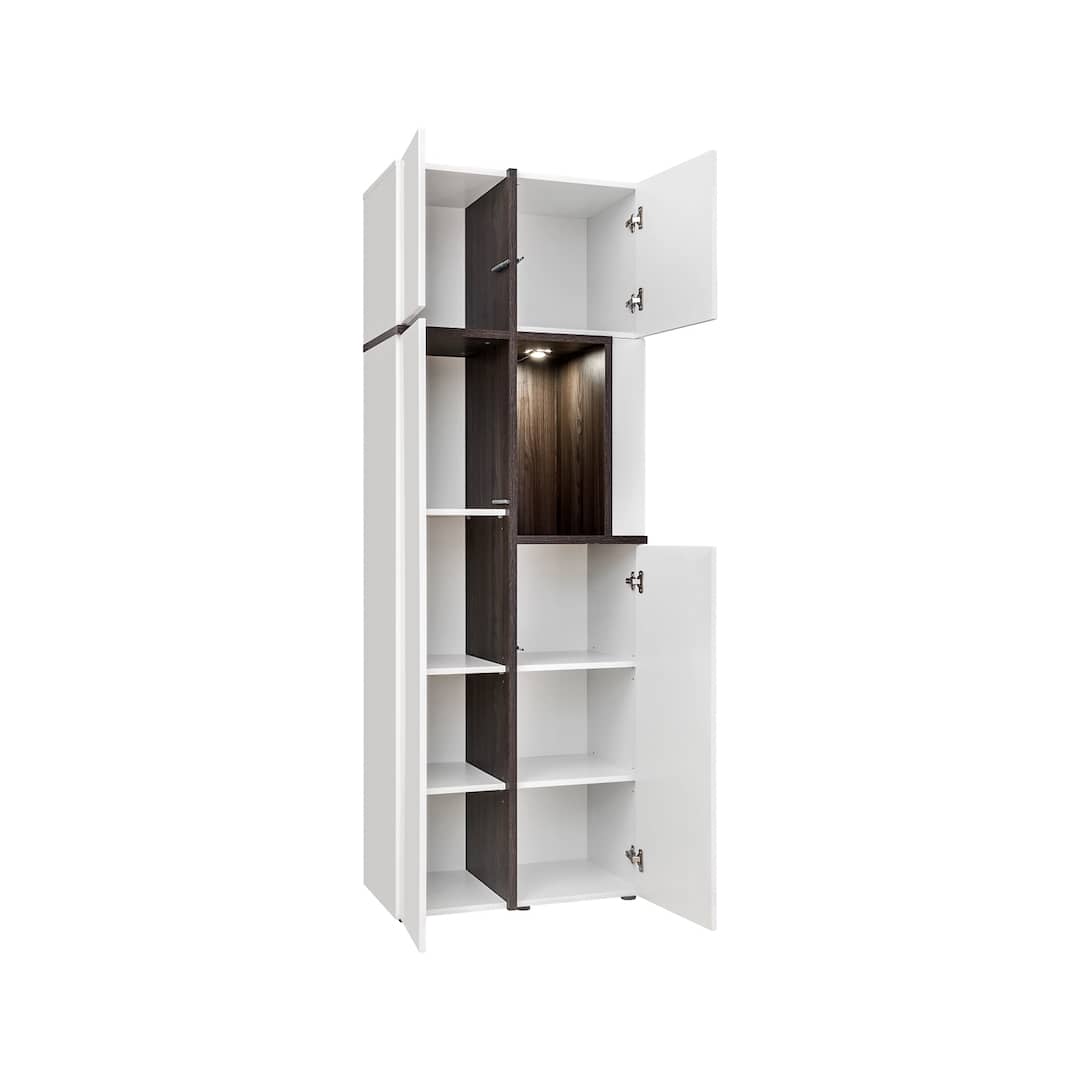 Cross Tall Display Cabinet 70cm