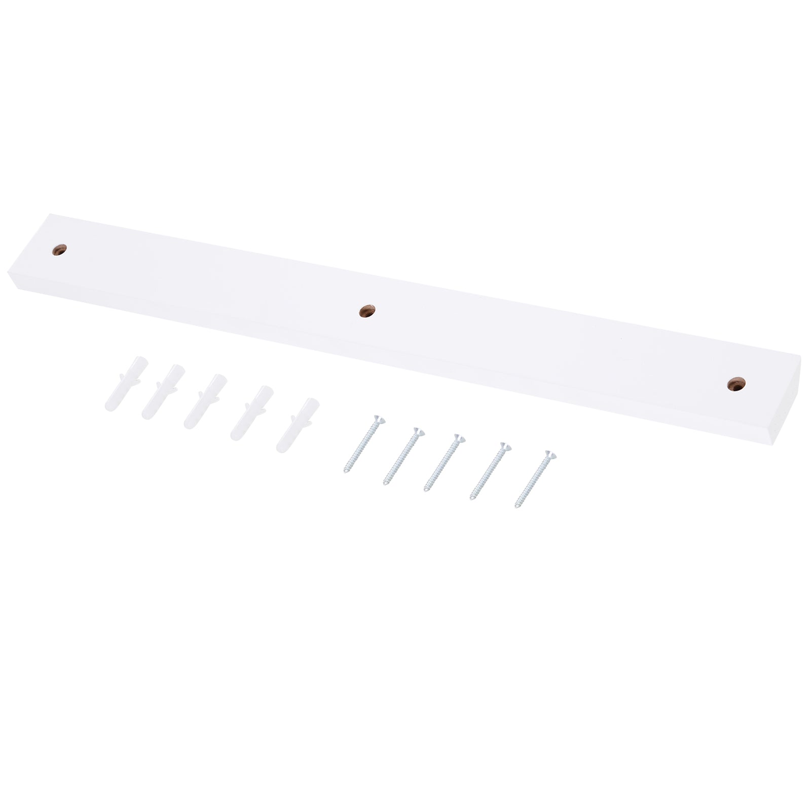 HOMCOM Folding Wall-Mounted Drop-Leaf Table, Convertible Wall Table With Chalkboard and Storage Shelf, Multifunctional Floating Desk for Home Office, White