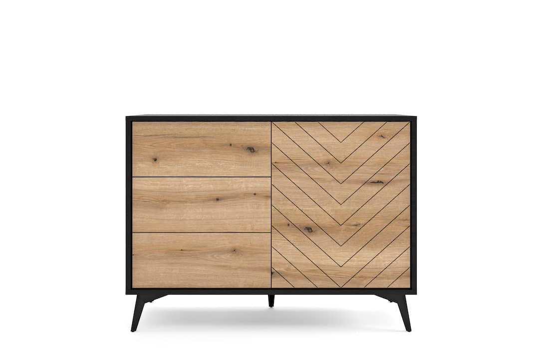 Diamond Sideboard Cabinet 104cm [Drawers] - product image 2