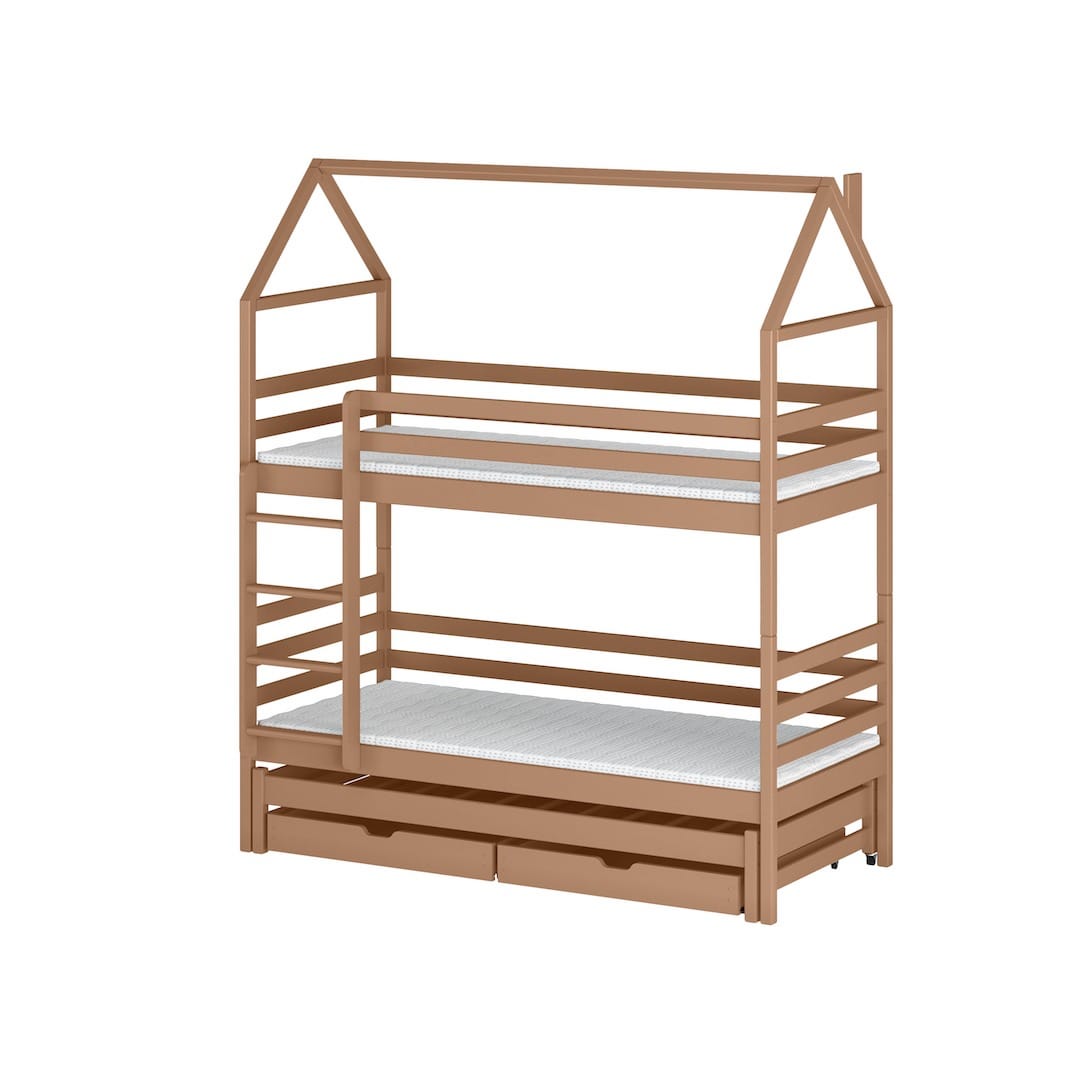 Dalia Bunk Bed with Trundle and Storage