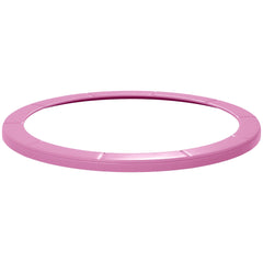 SPORTNOW 12FT Trampoline Spring Cover, Plastic Trampoline Pad Replacement with Elastic Cord, Waterproof, UV Resistant and Tear-Resistant, Pink