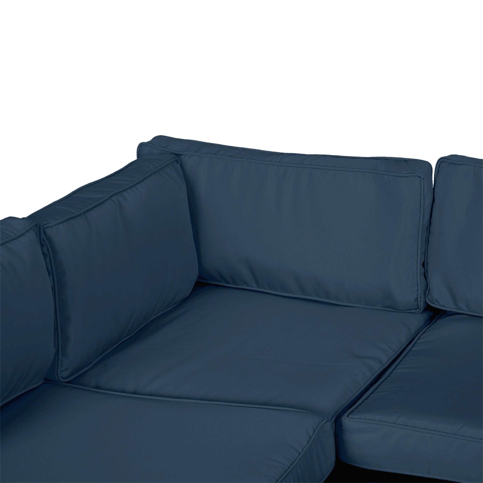 Outsunny Set of 14 Mixed Cushion Covers - Blue