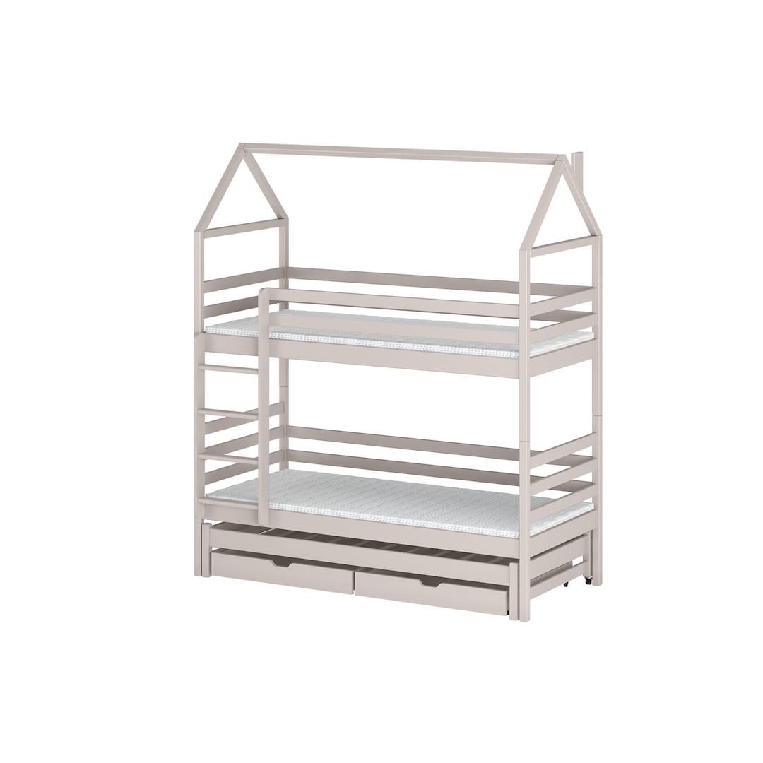 Dalia Bunk Bed with Trundle and Storage