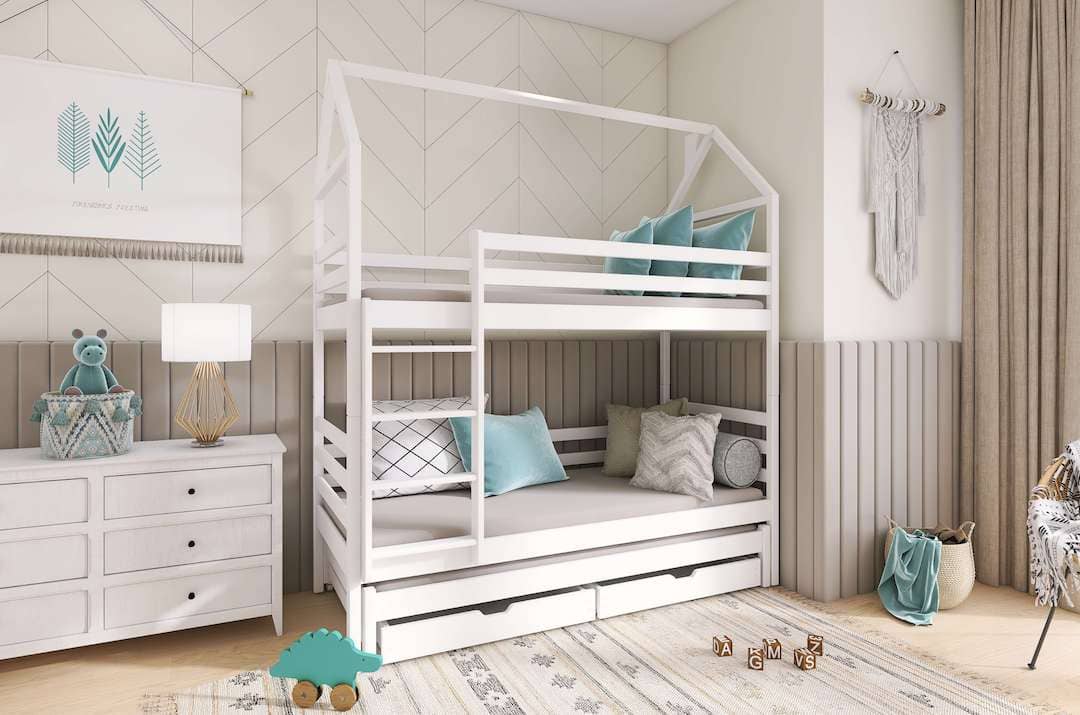 Dalia Bunk Bed with Trundle and Storage