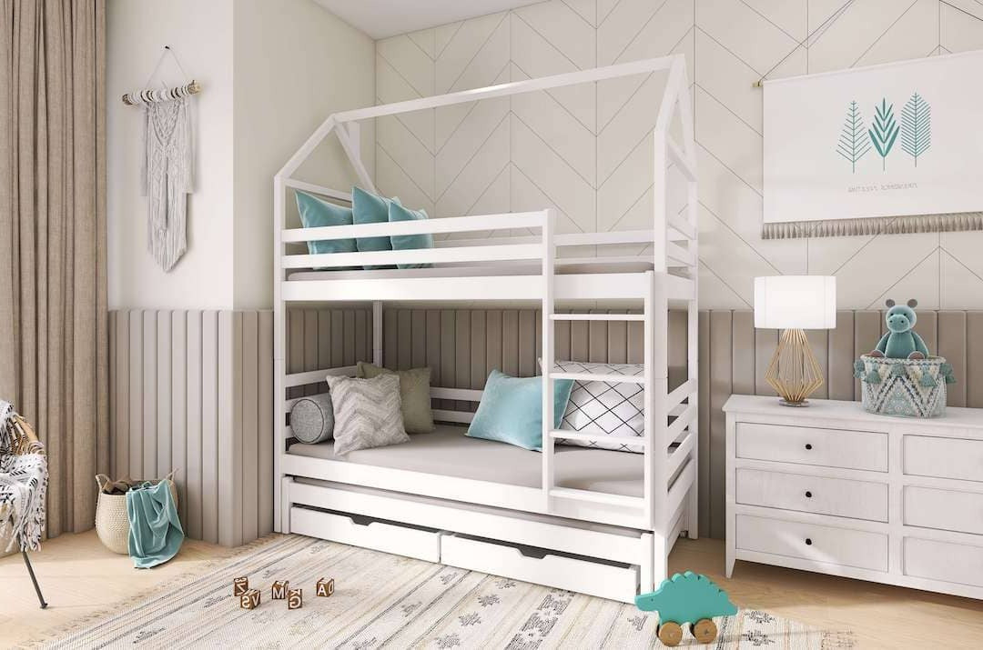 Dalia Bunk Bed with Trundle and Storage