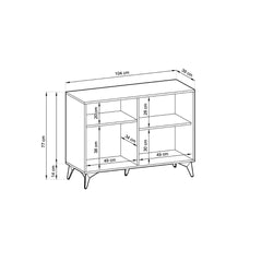 Diamond Sideboard Cabinet 104cm - product image 3