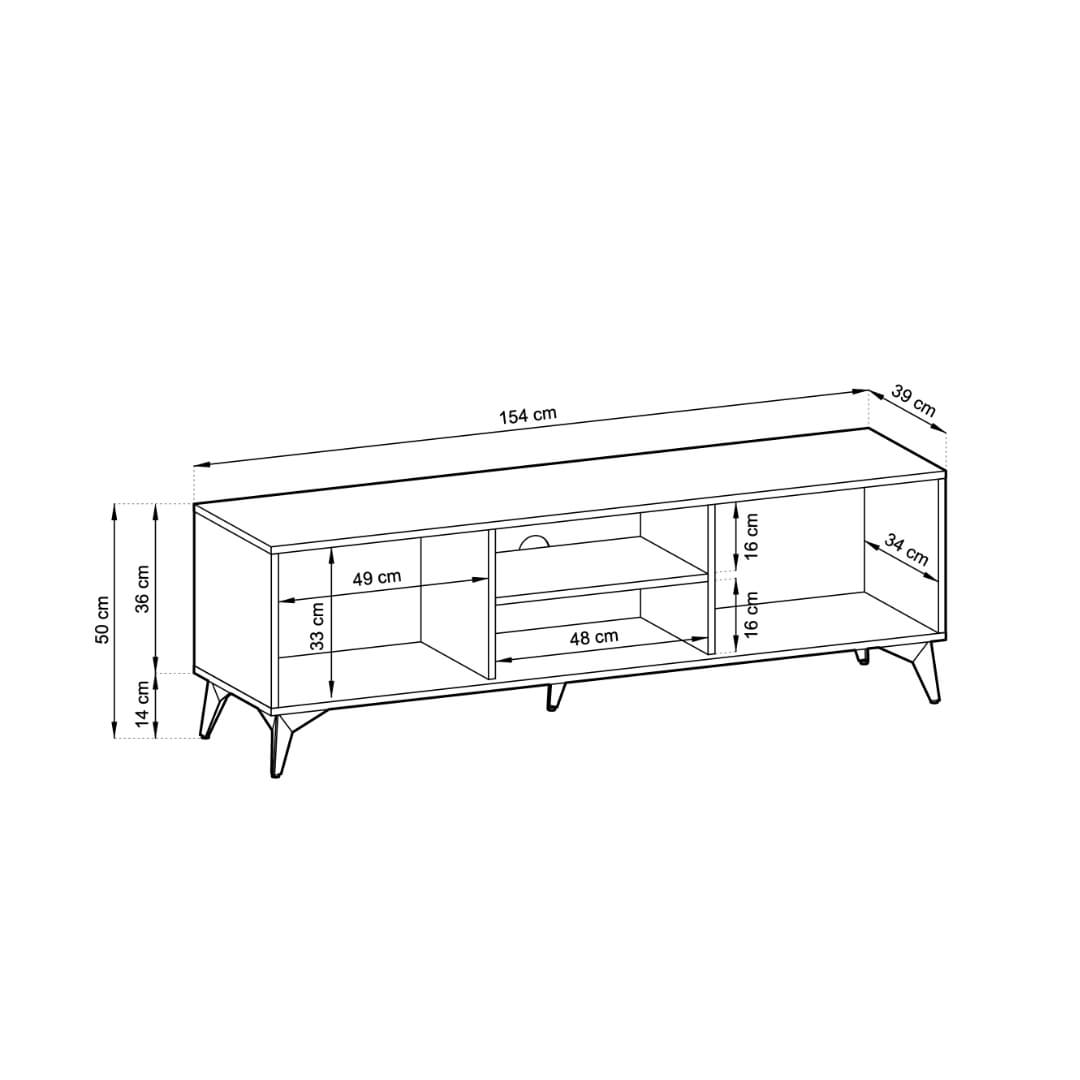 Diamond TV Cabinet 154cm - product image 5