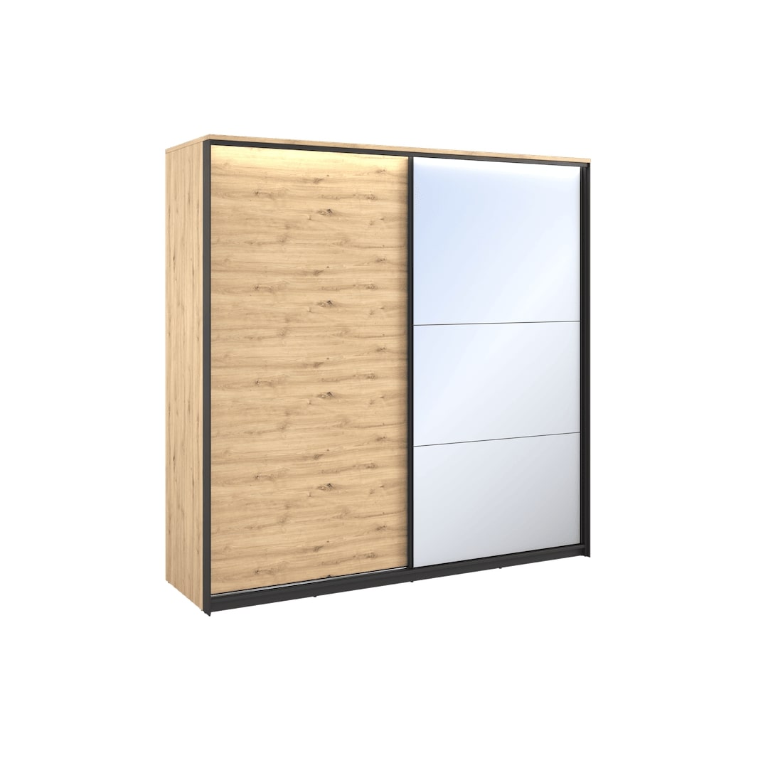 Quant QS-01 Sliding Door Wardrobe 220cm