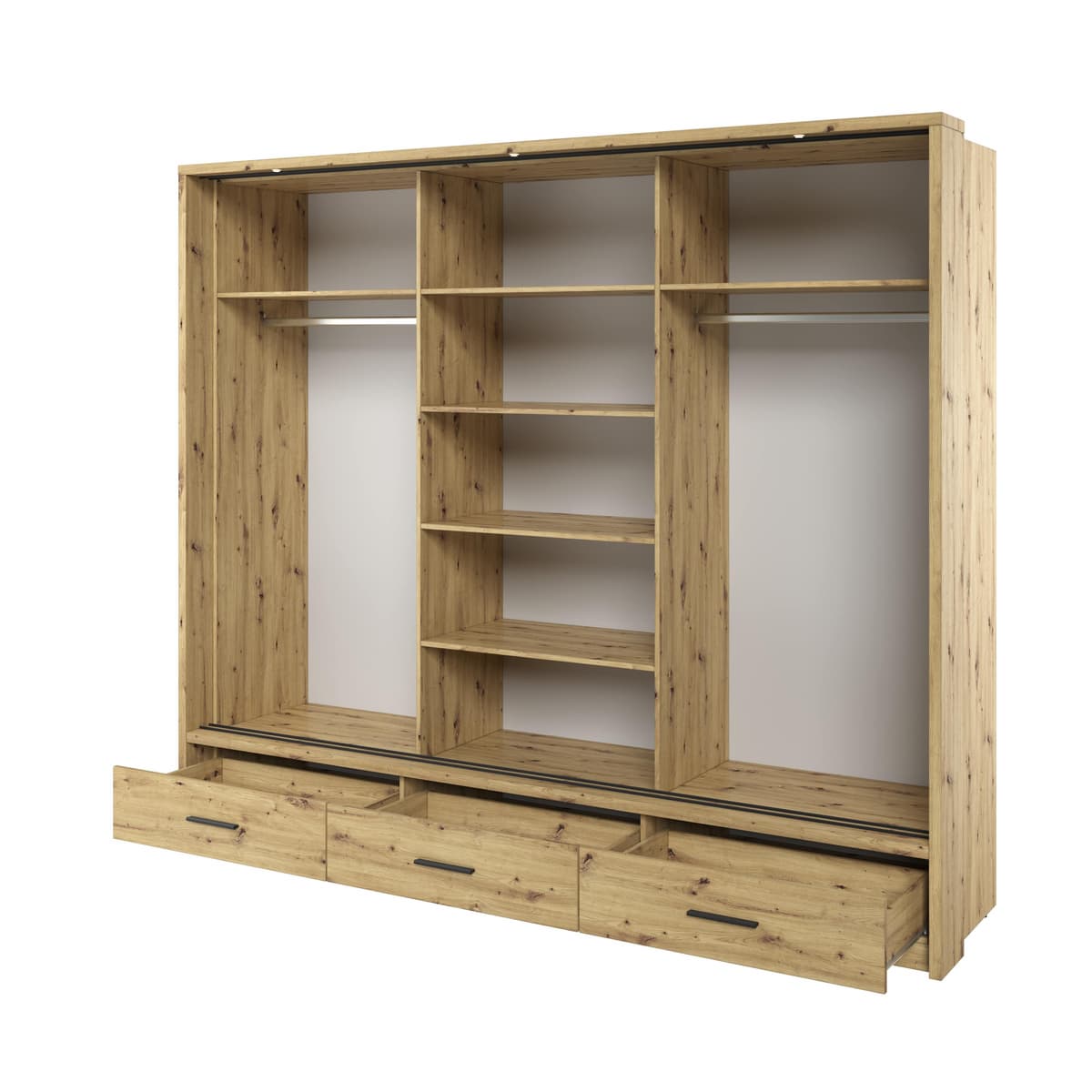 Arti 1 - 3 Sliding Door Wardrobe 250cm
