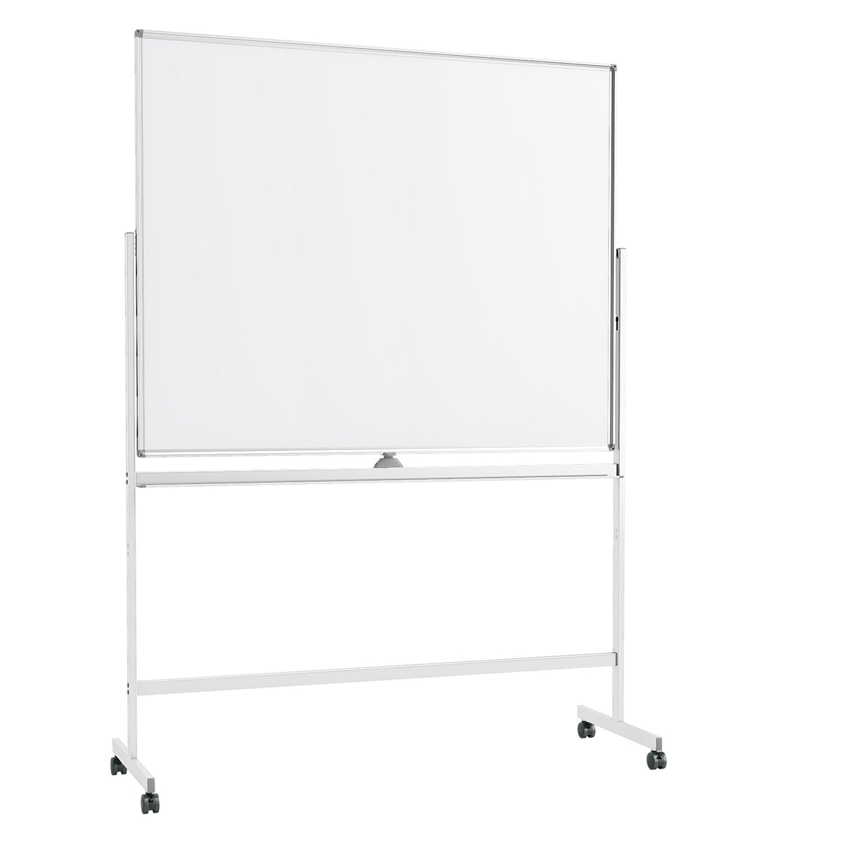 Double-Sided Magnetic Dry Erase Board with Stand-White