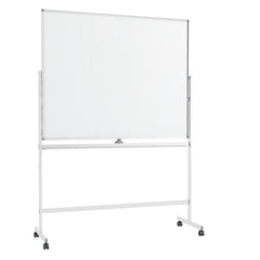 Double-Sided Magnetic Dry Erase Board with Stand-White