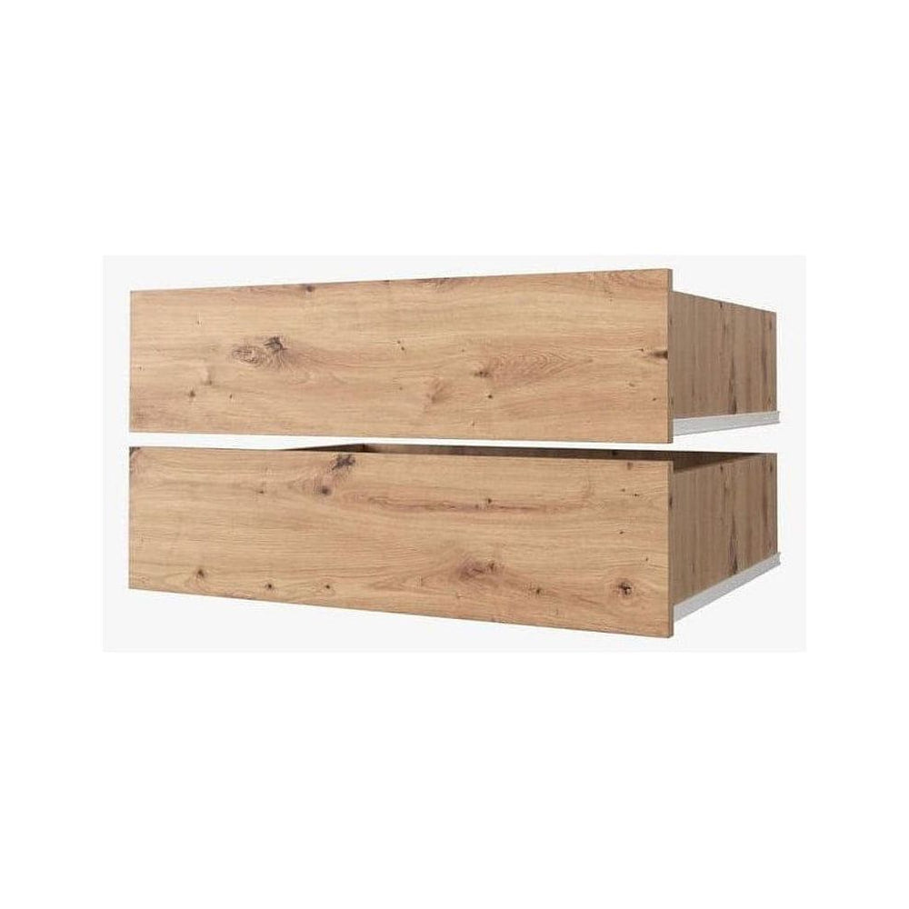 Wooden planter boxes on a white background