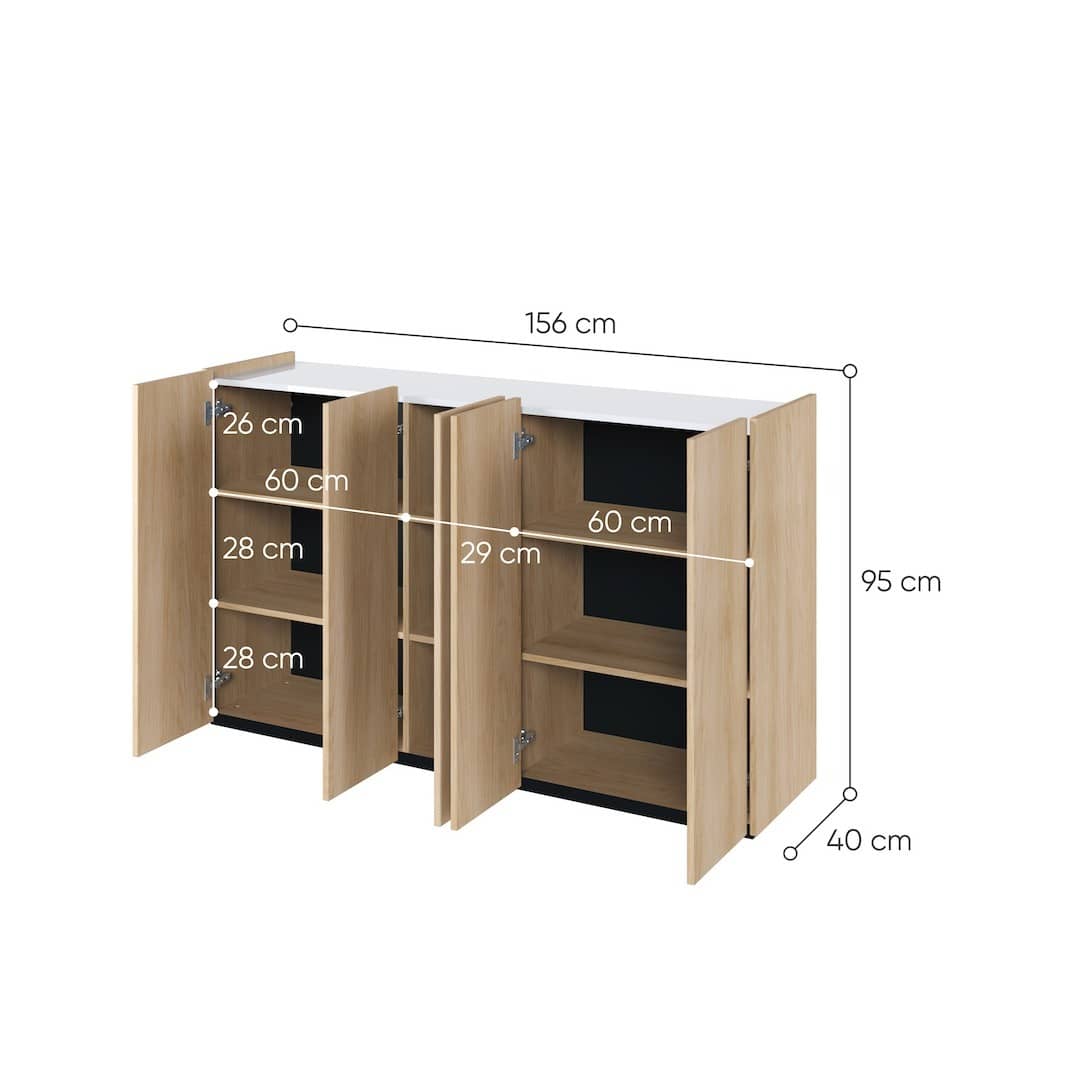 Easy EA-01 Sideboard Cabinet 156cm