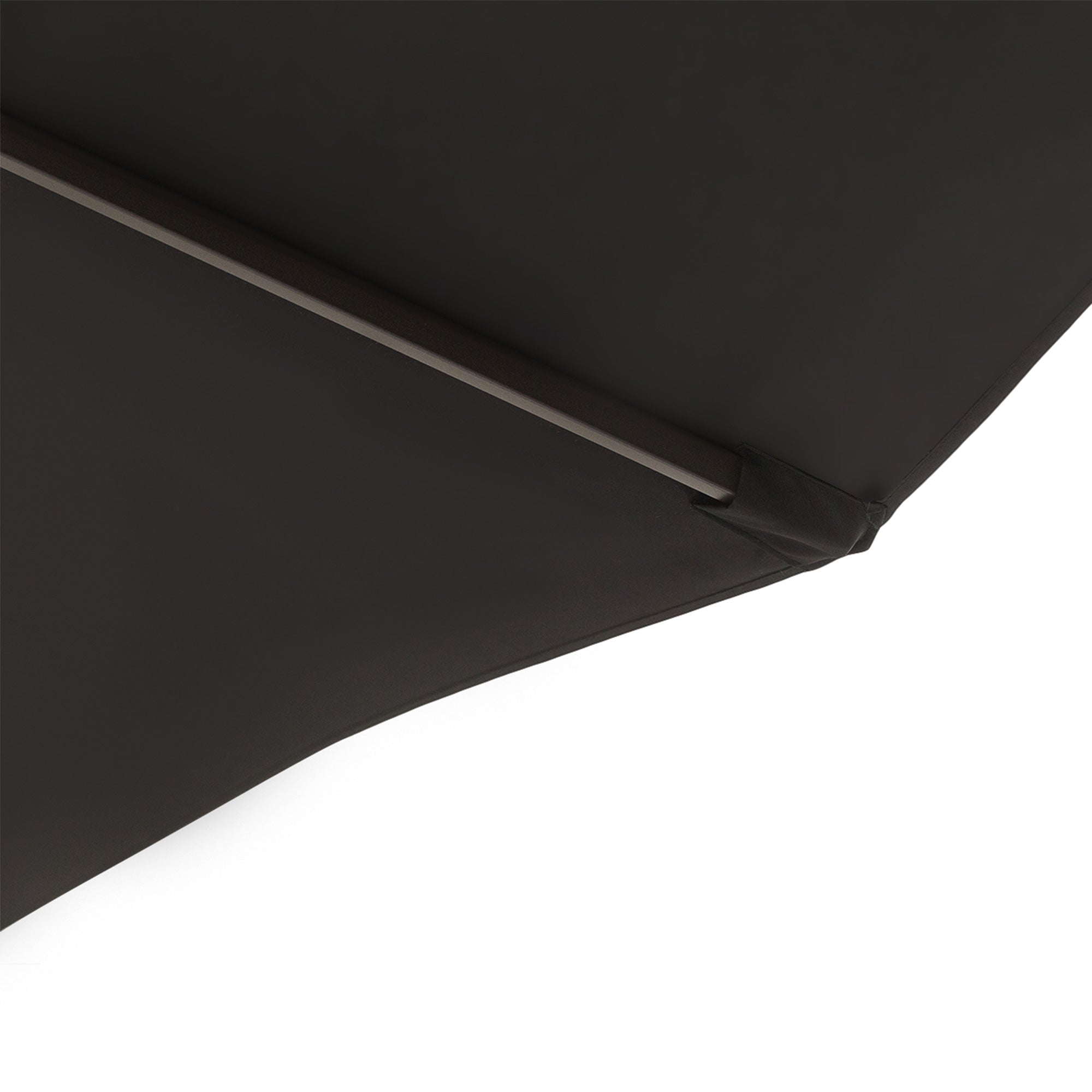 Outsunny 4.6m Double Garden Parasol - Black