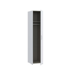 Econobox Hinged Door Wardrobe 40cm in White, image 4