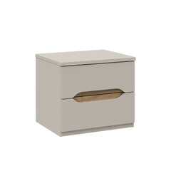 Edwal Bedside Table 50cm in Beige, image 2