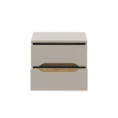 Edwal Bedside Table 50cm in Beige, image 5