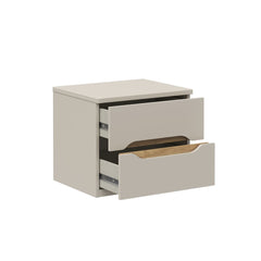Edwal Bedside Table 50cm in Beige, image 3