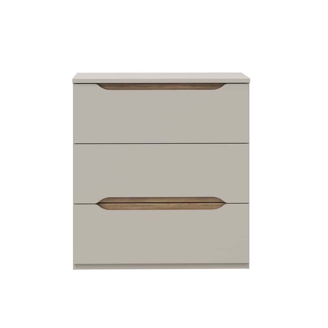 Edwal Chest Of Drawers 85cm in Beige, image 4