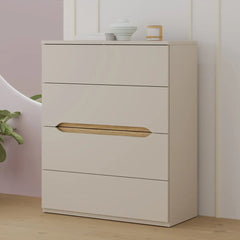 Edwal Chest Of Drawers 95cm in Beige
