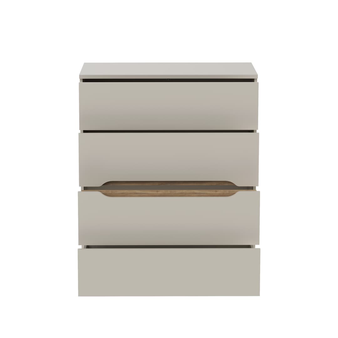 Edwal Chest Of Drawers 95cm in Beige, image 5