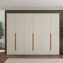 Edwal Hinged Door Wardrobe 266cm in Beige, image 2