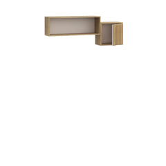 Eliston Floating Shelf 121cm in Oak Mauvella, image 2