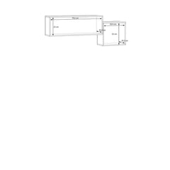 Eliston Floating Shelf 121cm in Oak Mauvella, image 7