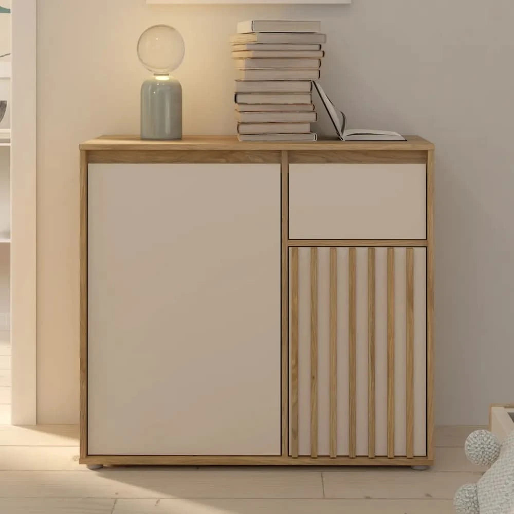 Eliston Sideboard Cabinet 89cm in Oak Mauvella, image 2